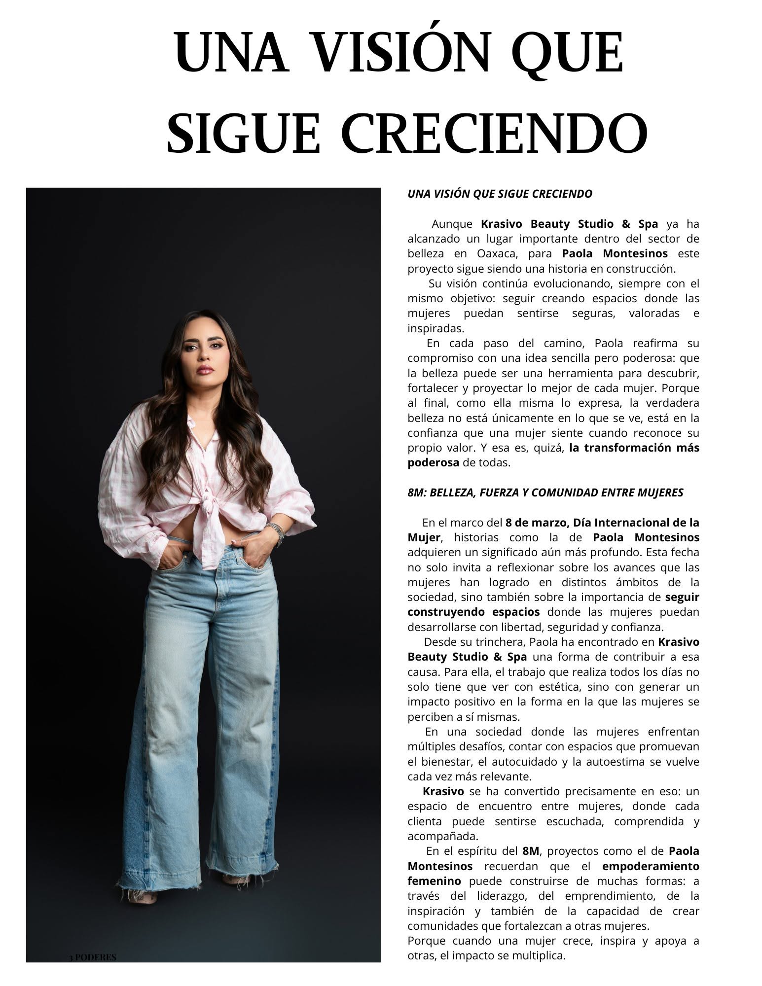 Paola Montesinos — Una visión que sigue creciendo